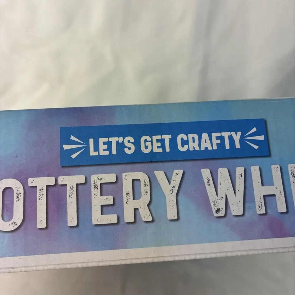 Pottery Wheel Clay Toy Crafted by U - Sculpt, Design & Paint c Christmas